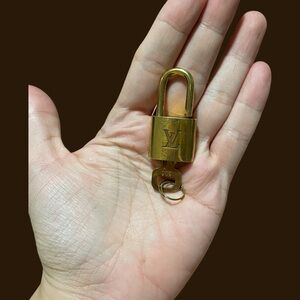 Louis Vuitton Gold Padlock